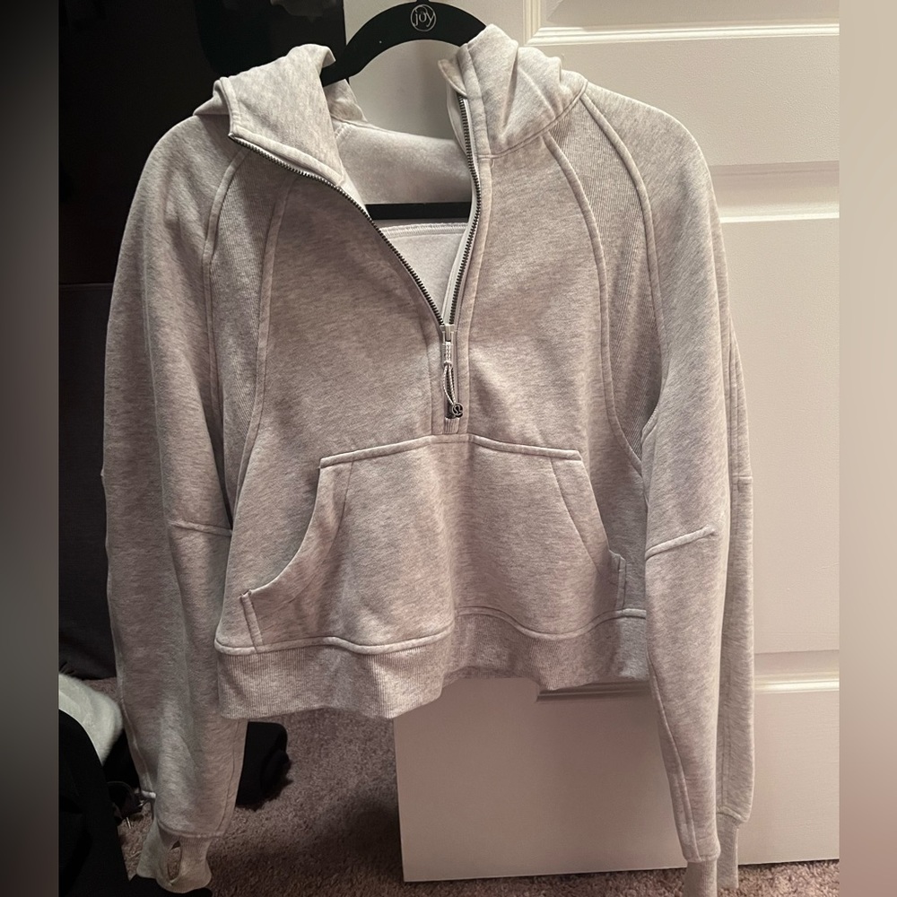 Lululemon Scuba Oversized Half Zip Hoodie